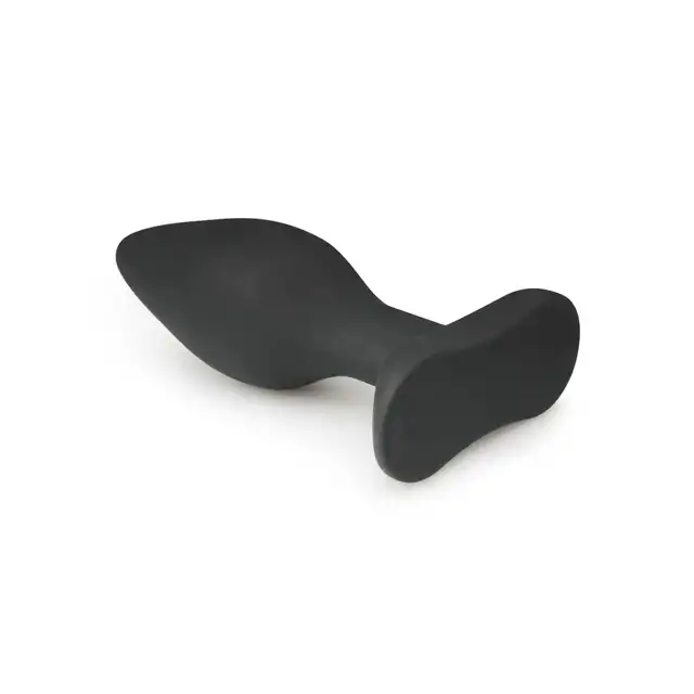 Easy Toys - Rocked Plug Medium Black. Silikonowa wtyczka analna. 
