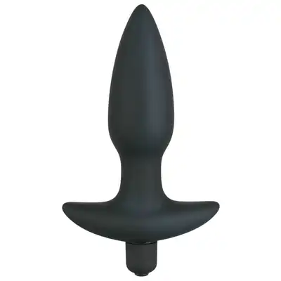 You2Toys - Black Velvet M Vibrating. Wibrujący butt plug.