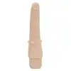 Real Feel - Classic Smooth Vibrator Nude. Silikonowy wibrator analny 