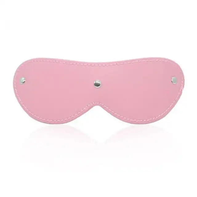Toyz4Lovers - Blindfols Mask Pink. Opaska osłaniająca oczy. Pudrowy róż. 