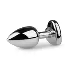  Easy Toys - Metal Butt Plug Heart Crystal. Wtyczka z kryształkiem w kształcie serca. 