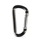 Easy Toys - Carabiner Clip. Metalowe zapięcie. Ciemnoszare.