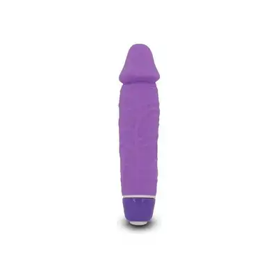 Seven Creations - Mini Silicone Classic Purple.  Mały fioletowy wibrator. Silikon. 