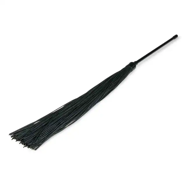 Easy Toys - Silicone Tickler Black. Silikonowy bat. Delikatny. 