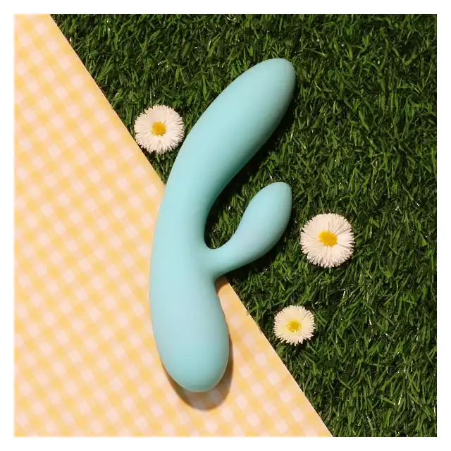 FeelzToys - Lea Rabbit Vibrator Ocean Blue. Delikatny silikon i zmysłowe wibracje!