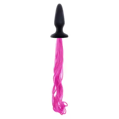 NS Novelties - Unicorn Tails Pink. Butt Plug z różowym ogonem jednorożca!