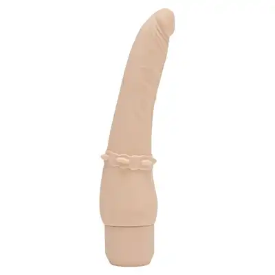 Real Feel - Classic Smooth Vibrator Nude. Silikonowy wibrator analny 