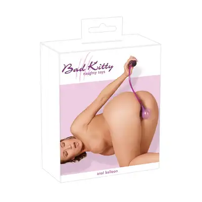 Bad Kitty - Anal Balloon. Pompowany balonik analny. Fioletowy. 