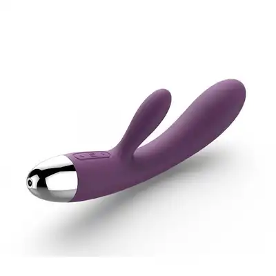 Svakom - Alice Rabbit Vibrator Violet. Niezwykły wibrator z podwójnymi silniczkami!