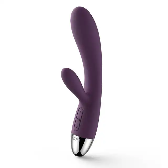 Svakom - Alice Rabbit Vibrator Violet. Niezwykły wibrator z podwójnymi silniczkami!
