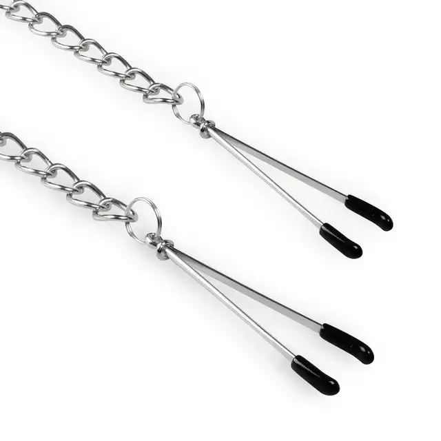 Easy Toys - Nipple Clamps. Klamerki na sutki z łańcuchem 32 cm