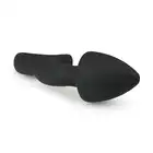 Easy Toys - Anal Invader Curved Plug Ring. Stymulator prostaty z ringiem na penisa. 