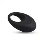 Toyz4Lovers - Cock Ring Black USB. Czarny wibrujący ring na penisa na USB.