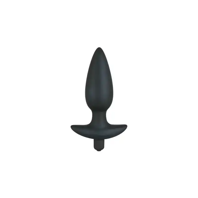 You2Toys - Black Velvet L Vibrating. Wibrujący silikonowy butt plug. 