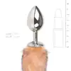Easy Toys - Fox Tail Plug M. Wtyczka analna z lisim ogonem 27 cm.