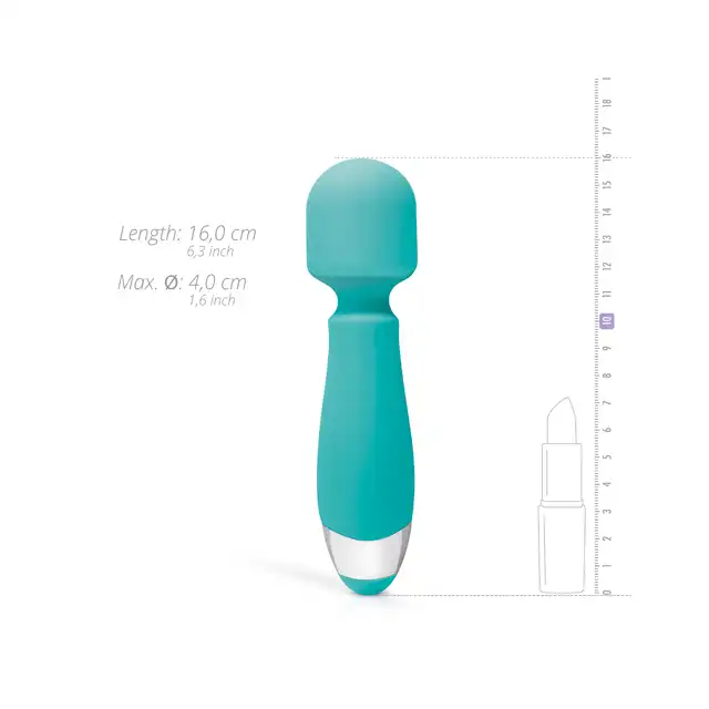 Good Vibes Only - Aida Massage Wand. Silikonowa kompaktowa różdżka!