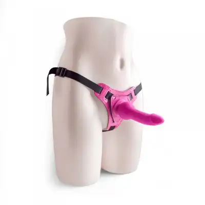 Toyz4Lovers - Strap-On Pink. Różowy strap-on.