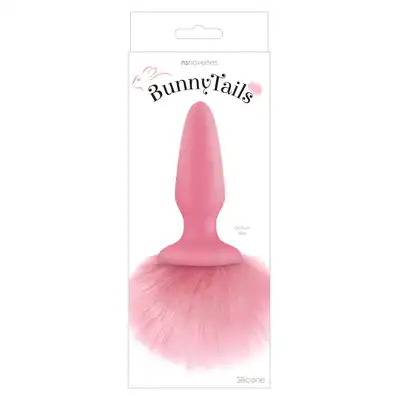 NSnovelties - Bunny Tails. Uroczy plug analny z ogonkiem króliczym 