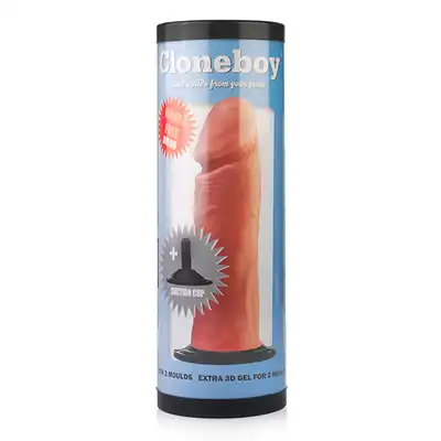 Cloneboy - Dildo &amp; Suction Cap Pink. Zestaw do kopiowania penisa z przyssawką!