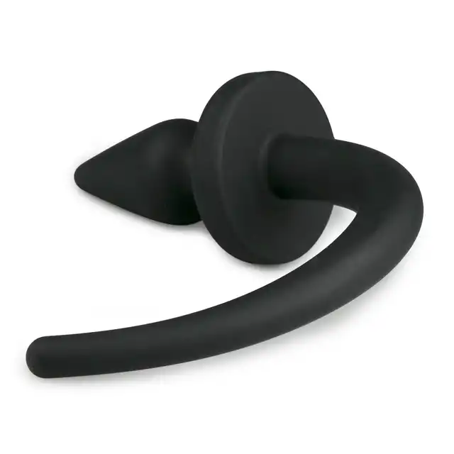 Easy Toys - Dog Tail Plug Large. Silikonowa wtyczka analna z ogonem. 