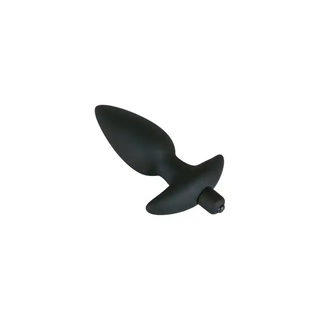 You2Toys - Black Velvet L Vibrating. Wibrujący silikonowy butt plug. 