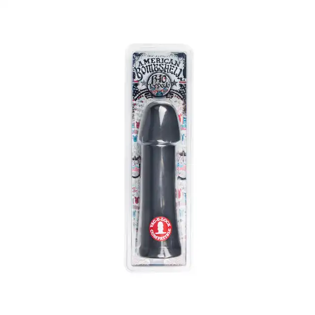 American Bombshell - B-10 Torpedo Gun Metal. Wielkie dildo!