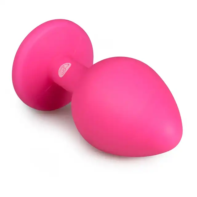 Easy Toys - Diamond Plug Pink. Różowa wtyczka analna z kryształkiem. 