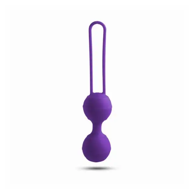 Toyz4Lovers - Vaginal Balls Purple Soft. Fioletowe kulki gejszy. 