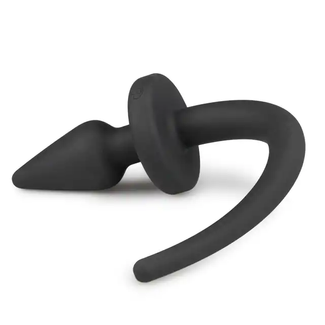 Easy Toys - Dog Tail Plug Taper Small. Wtyczka analna z psim ogonem. Mały rozmiar. 
