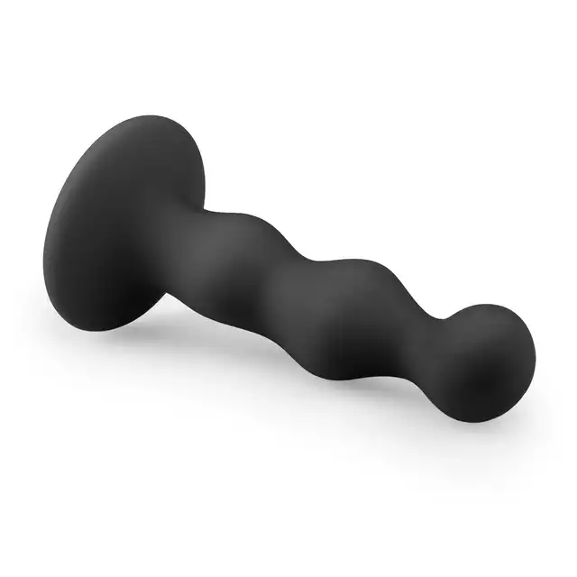 Easy Toys - Prostate Pecker Black. Stymulator prostaty z przyssawką. 