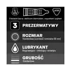 Prezerwatywy Durex Intense Orgasmic 3 szt. Prezerwatywy stymulujące