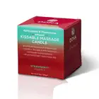 Dona - Scented Massage Candle Kissable Strawberry. Świeca do masażu z feromonami. 