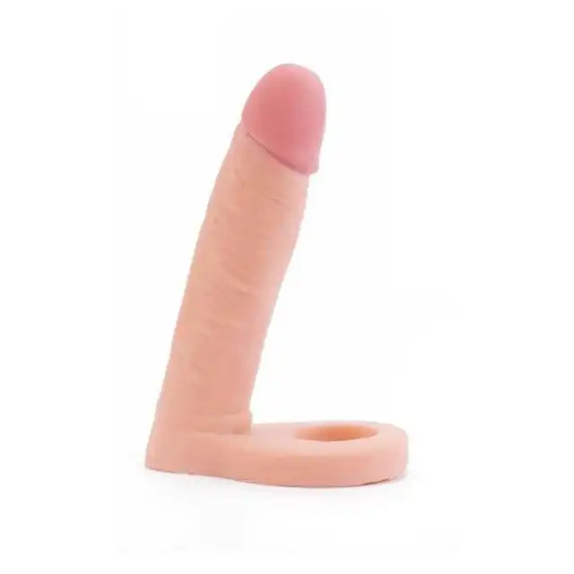 Lovetoy - The Ultra Soft Double 5.8 . Nakładka z cyberskóry do podwójnej penetracji!