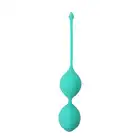 DreamToys - See You In Bloom Duo Balls 36mm. Silikonowe kulki gejszy. Seledynowe. 