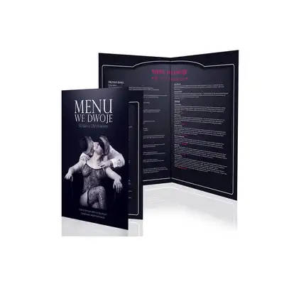 Menu We Dwoje - Pięćdziesiąt Dań Z Christianem. Gra rozpalająca zmysły. 