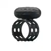 Pretty Love - Osborn. Czarny silikonowy ring z mocnymi wibracjami