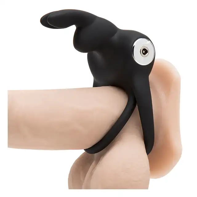 Happy Rabbit - Stimulating Ring Rabbis Love USB. Wibrujący pierścień erekcyjny.