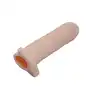 Pretty Love - Penis Sleeve M - nakładka na penisa + 4 cm. Cyber skóra.