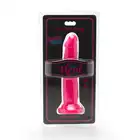 Toy Joy - Happy Dicks Dong 7.5 Inch. Realistyczny uroczy różowiutki członek z przyssawką. 19cm