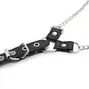 Toyz4Lovers - Penitence Man Nipples Clamps Black. Uprząż z klamerkami na sutki i ringiem