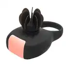 Tokyo Design - Glamfit Rotating Ring. Silikonowy pierścień erekcyjny z rotacją. USB.