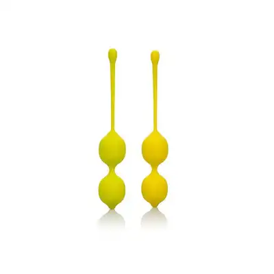 Calexotics - Lemon Training Set. Kulki gejszy w kształcie cytryny. Zestaw. 