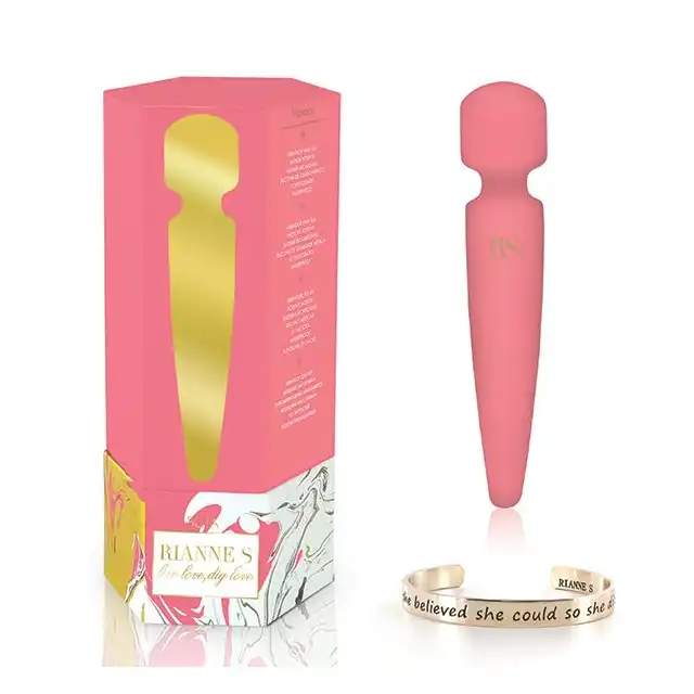 Rianne S - Bella Mini Body Wand. Silikonowa różdżka. Mocne wibracje. 