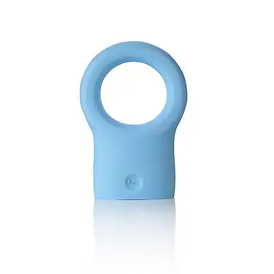 Je Joue - Ooh Cock Ring Lite Sky Blue Body. Silikonowa nakładka na wibrujący silniczek. Pierścień erekcyjny. 
