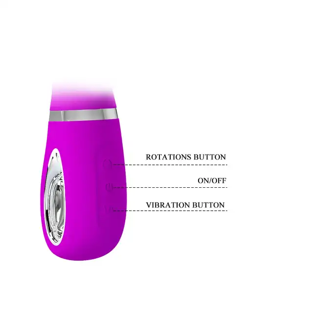  Pretty Love - Ternence USB. Wibrator rotacyjny aż 16 różnych funkcji!