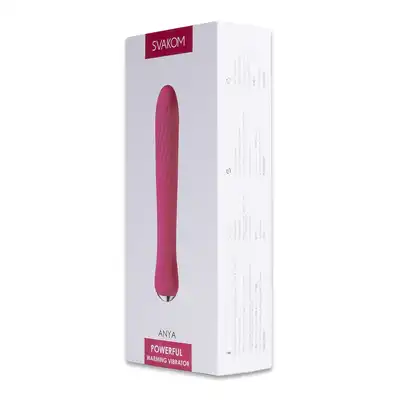 Svakom - Anya Powerful Warming Vibrator. Podgrzewany wibrator do 38 stopni Celsjusza!