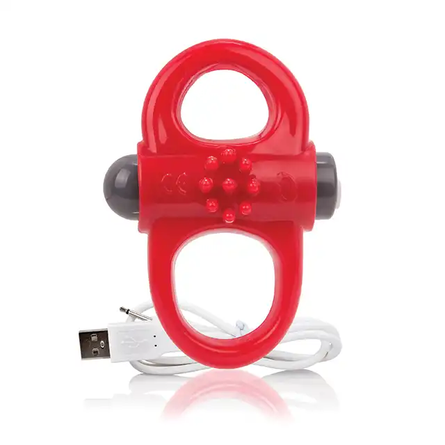 The Screaming O- Ładowany przez USB ring na penisa 
