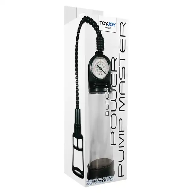 ToyJoy - Power Pump Master Black. Pompka do penisa