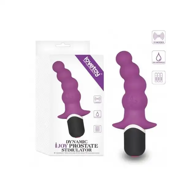Lovetoy - Dynamic iJoy Prostate Stimulator. Silikonowy masażer prostaty. 