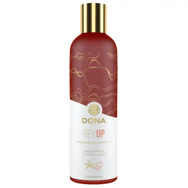 Dona - Essential Massage Oil Revup Mandarynka &amp; Ylang Ylang. Olejek do masażu. 